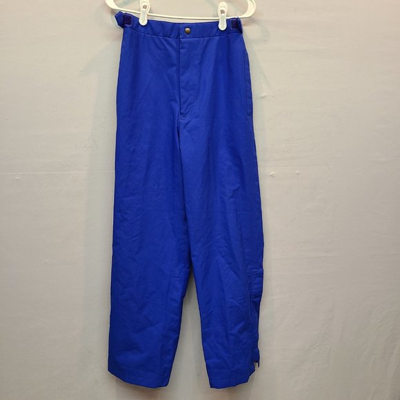 Vintage Tourney GoreTex Pants Waterproof Rain Blue Extra Small - Picture 13 of 13